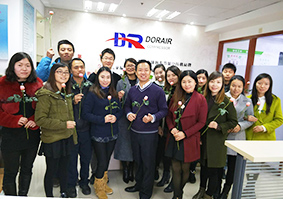 德瑞亞空壓機商務部感恩節留念 德瑞亞空壓機商務部感恩節留念